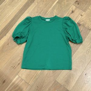 Medium TCEC Green Cotton Top